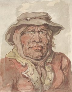 Vedova di un soldato, 1815-20 da Thomas Rowlandson
